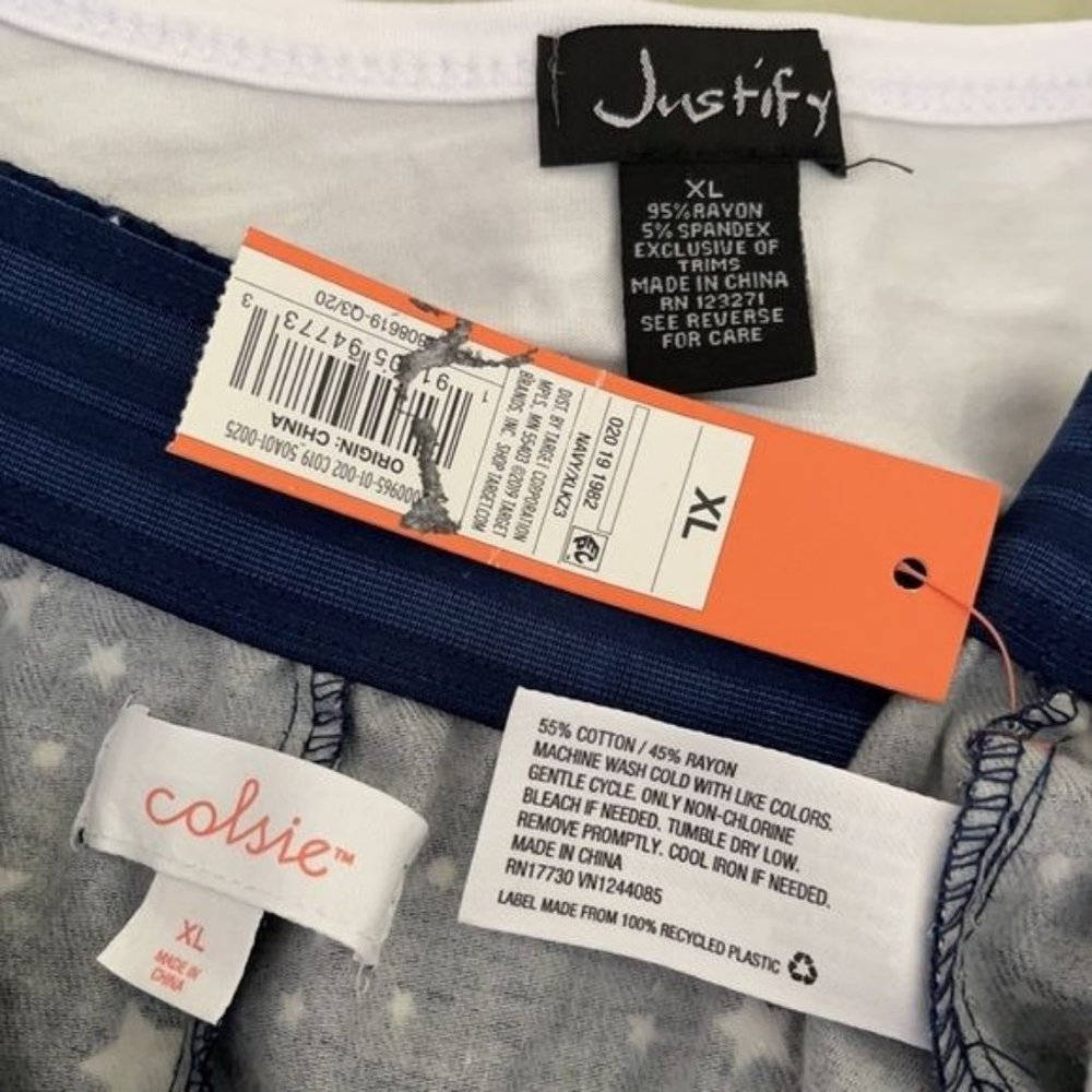 Colsie Star Pajama Shorts & Justify Pajama Tee - Picture 12 of 12